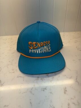 Sendero Provisions Co. Teal Rope-Trim Trucker Hat